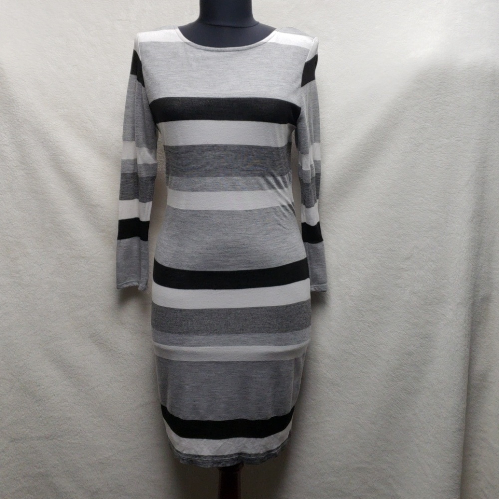 Rubber Ducky Productions Striped Backless Dress